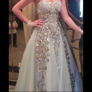 Jovani sequins gown
